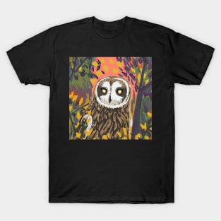 Owl in the bush T-Shirt